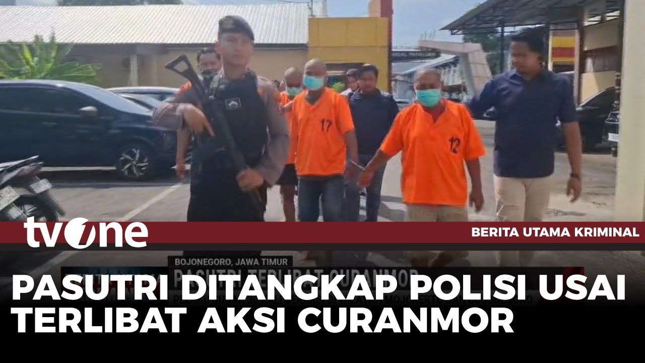 Komplotan Curanmor di Bojonegoro Ditangkap, Aua Orang Ternyata Pasutri | Berita Utama Kriminal tvOne