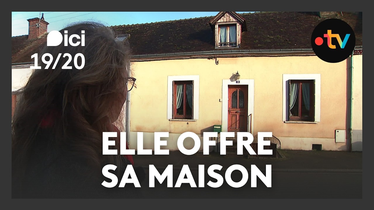 Elle offre sa maison à son village
