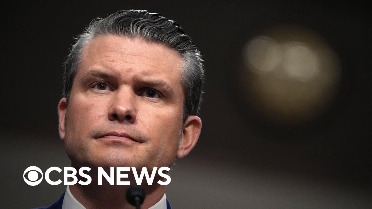 Pete Hegseth asked about comments on women in the military