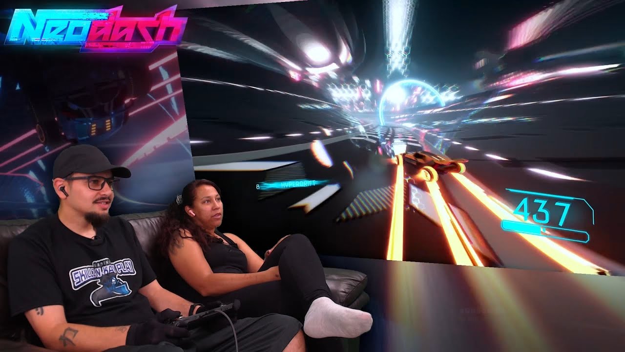 Neodash on Steamdeck! The Crème De La Crème of Futuristic Racing Games! |  Walkthrough Gameplay!