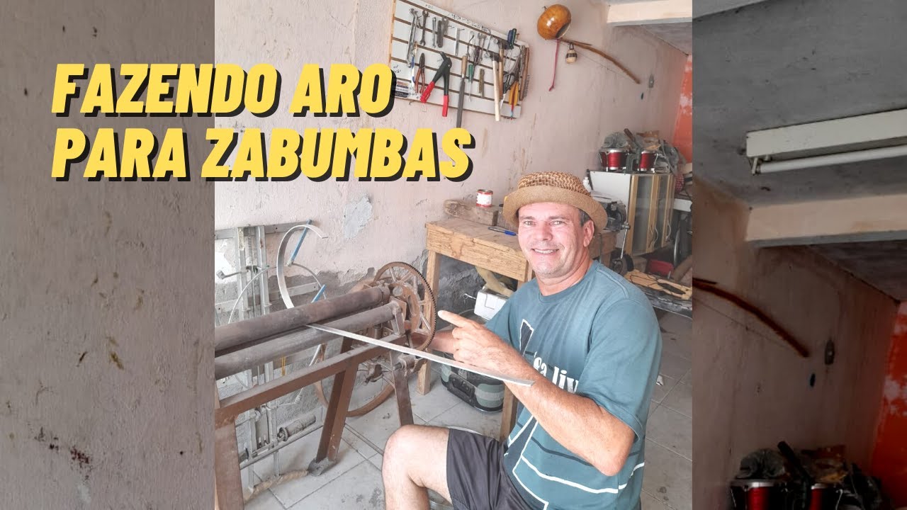 COMO FABRICO OS AROS DOS ZABUMBAS VM PERCUSSÃO - Vitor Meneses