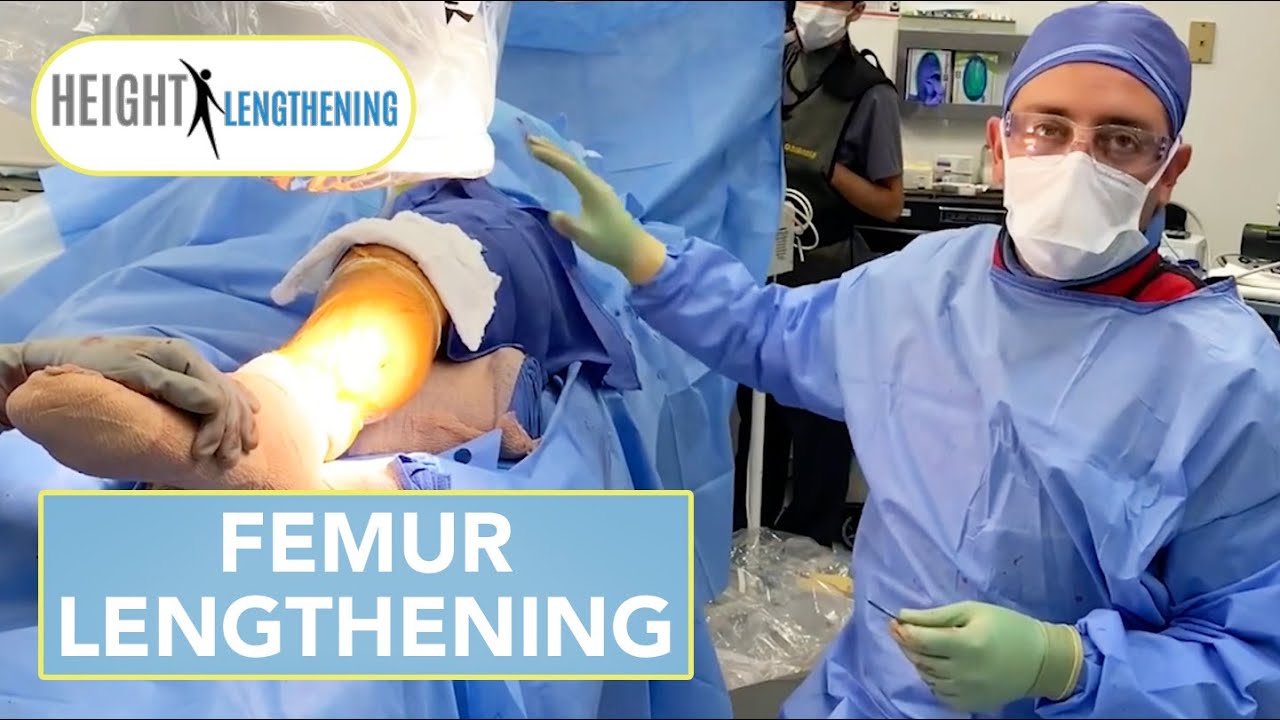 Femur Lengthening Surgery Walkthrough with Dr. Mahboubian | Inside the OR | Height Lengthening