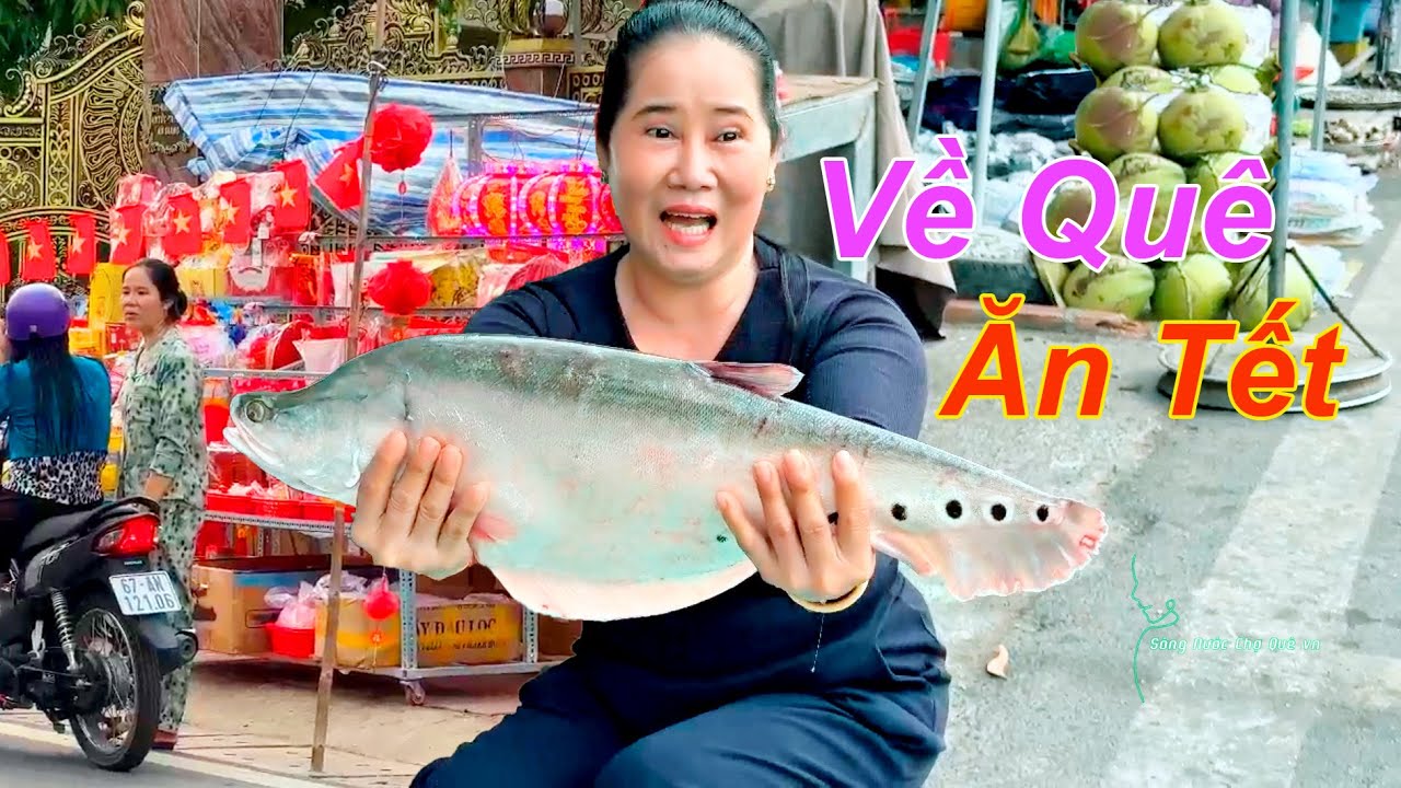 SÔNG NƯỚC – CHỢ QUÊ – ĐỒNG RUỘNG NHỮNG NGÀY CẬN TẾT