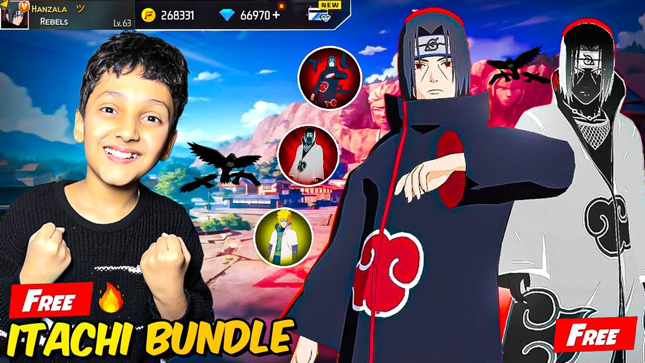 How I Got Itachi Bundle For Free 🤑 in Free Fire 🔥