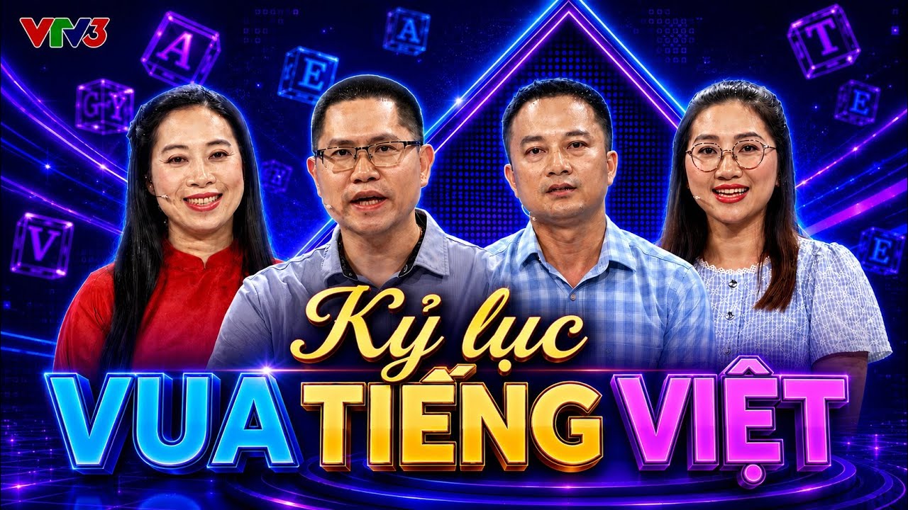 Vua Tiếng Việt mới nhất 19/6/2026 | Hai người chơi c&ugrave;ng l&uacute;c ghi điểm tuyệt đối ở v&ograve;ng Phản xạ