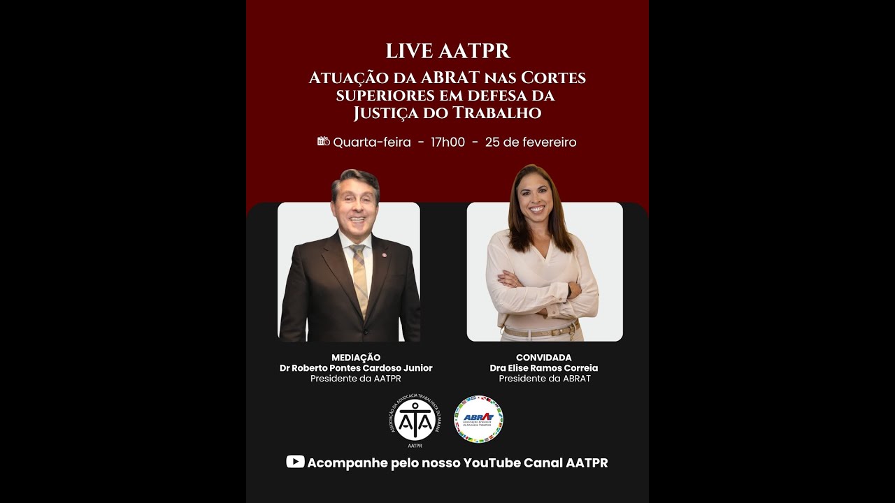 Atuação da ABRAT nas Cortes Superiores em defesa da Justiça do Trabalho