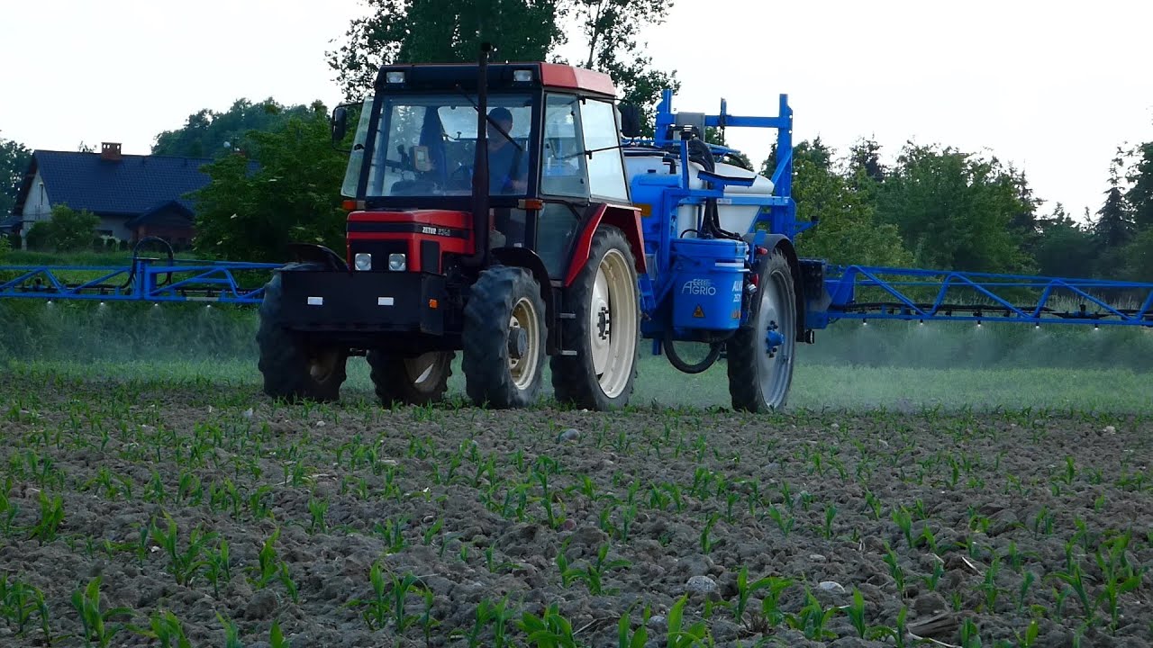 ☆Oprysk kukurydzy z Zetorem☆ AGRIO ALKA 2521 & Zetor 5340 ㋡AGRO janeQ ㋡
