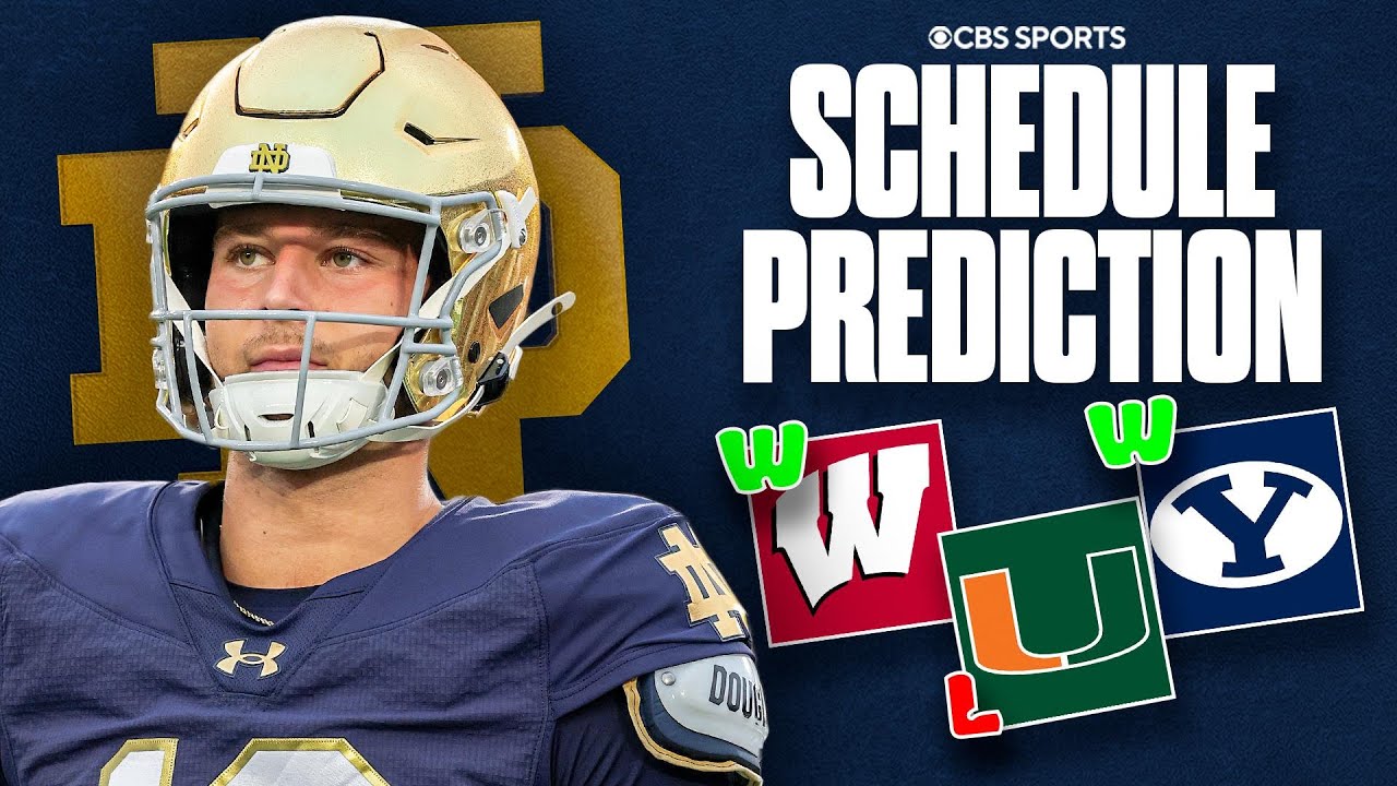 Notre Dame 2026 Season Preview + Schedule Prediction game-by-game ✅