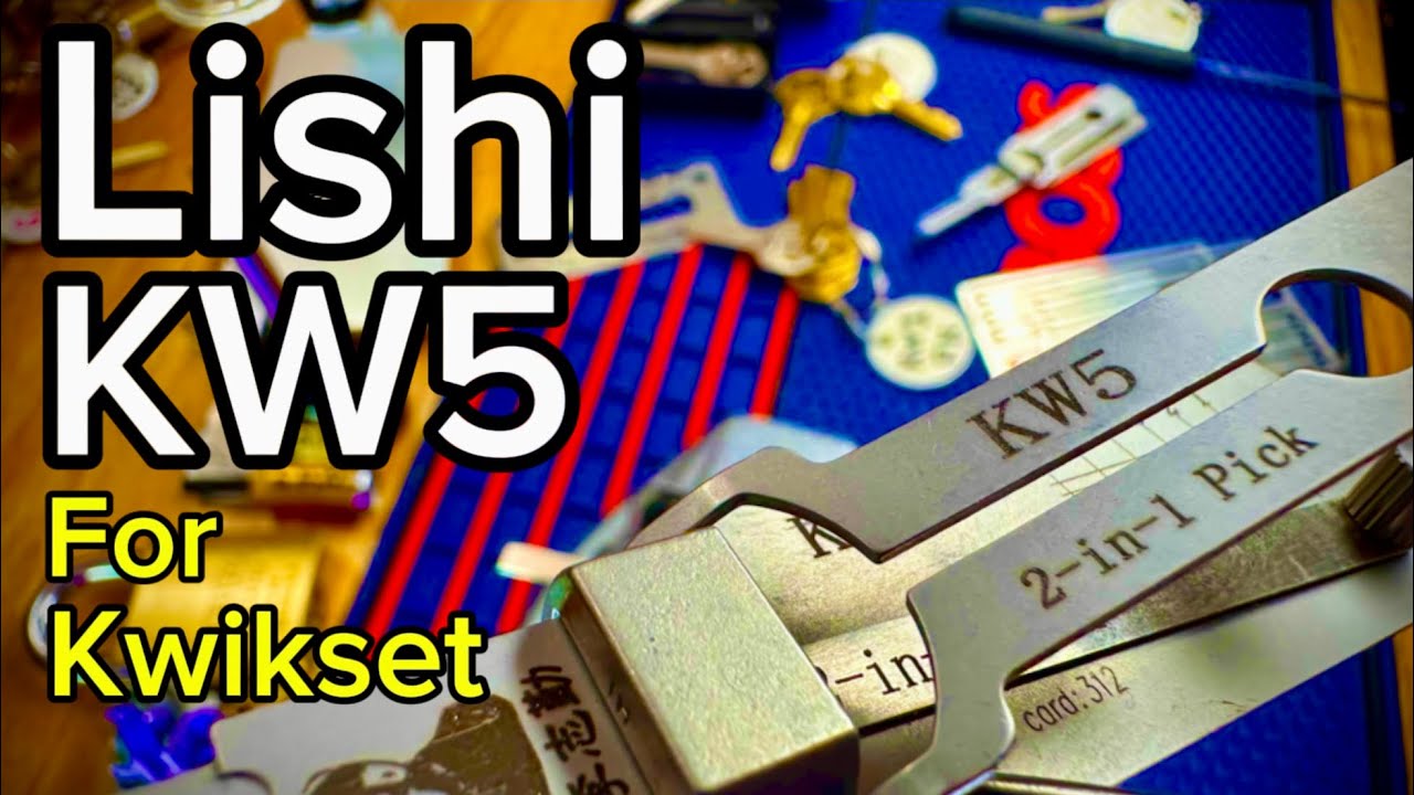 Tips on using a Lishi kW5 2-in-1 Lock Pick #locksport #locksmith 