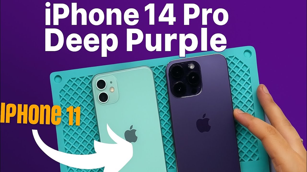 I Converted iPhone 11 Into iPhone 14 Pro Deep Purple 😱 | Full Body Conversion 🔥