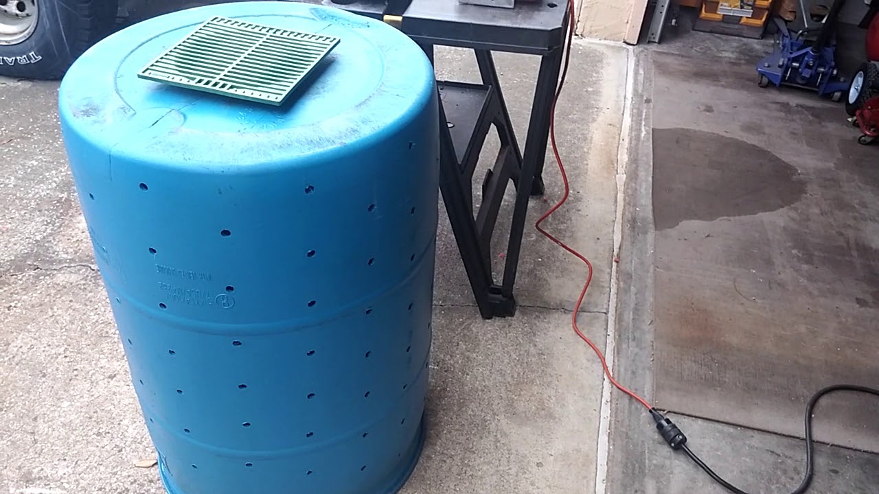 DIY/Making a dry well drum for a dry well (part 1)