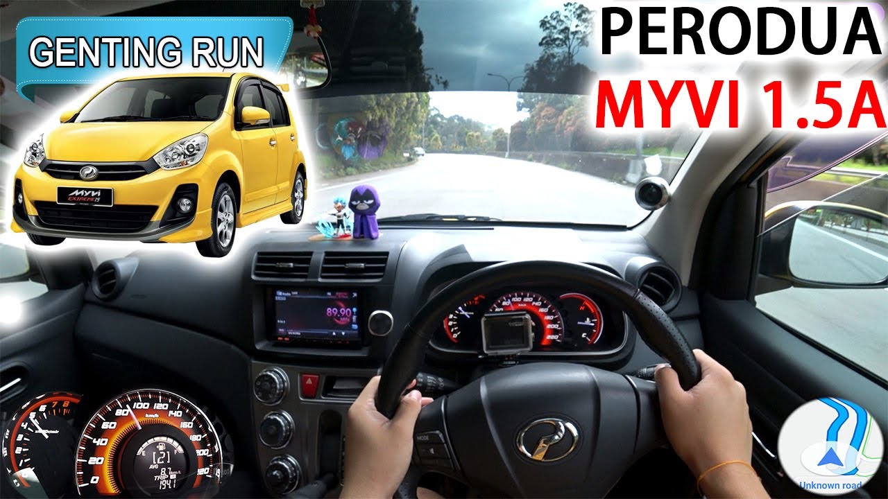 2011 Perodua Myvi 1.5SE(A) Lagi Best | Malaysia #POV [Genting Run 冲上云霄] [CC Subtitle]
