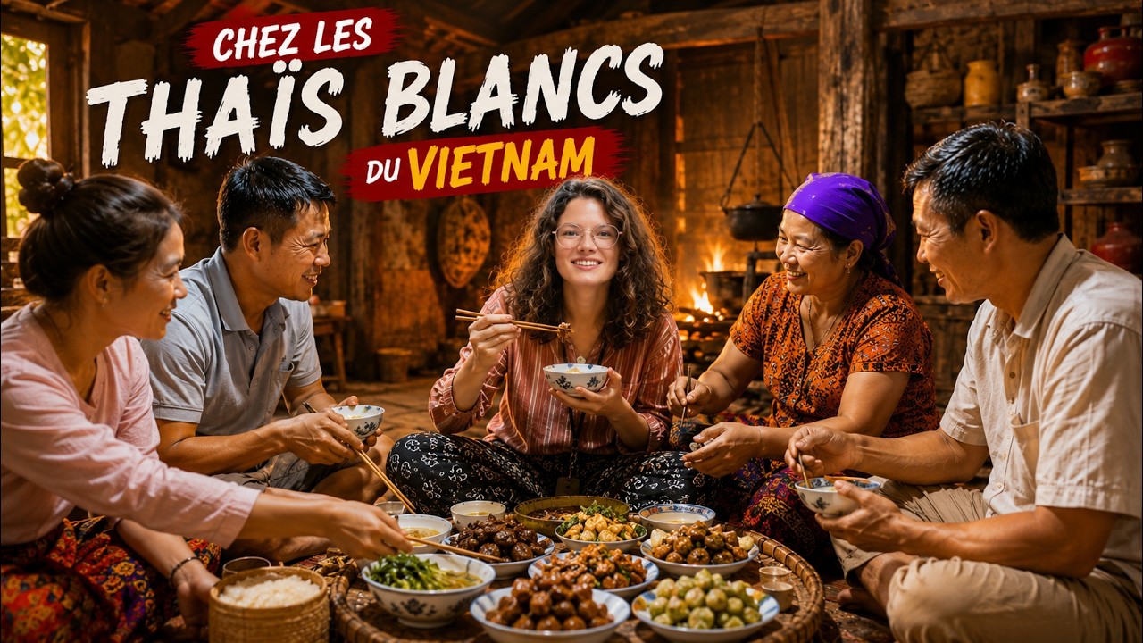 Mon voyage au Vietnam chez l’habitant / Je rencontre des Thaï Blancs 🇻🇳