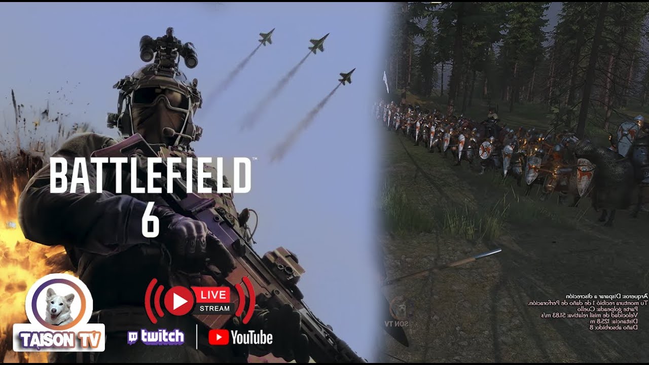 🔔📲🚨Battelfield RedSec ayer 6 wins + Mount And Blade 2 Guerra Total contra Vlandia