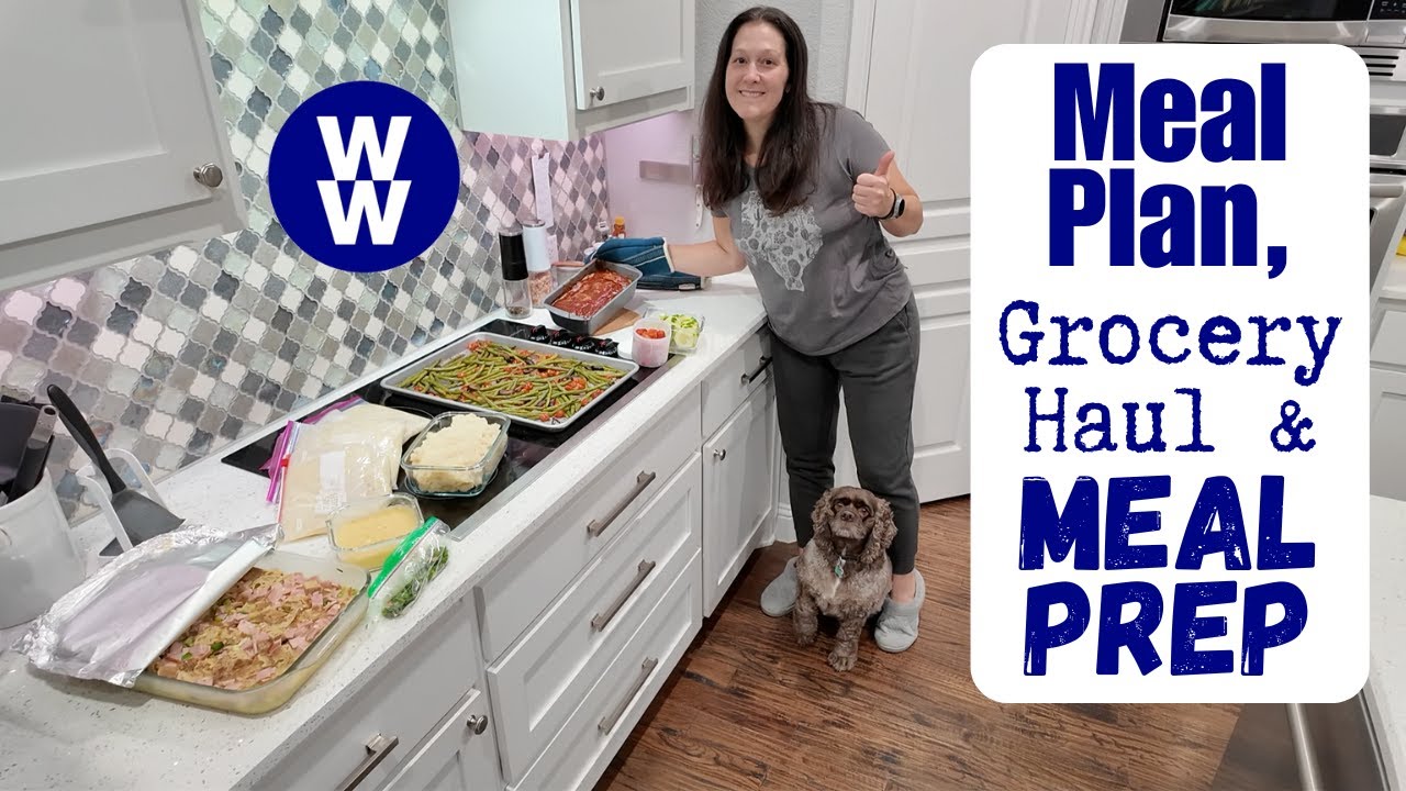 Weekly Meal Prep / Simple Weight Watchers Meal Ideas
