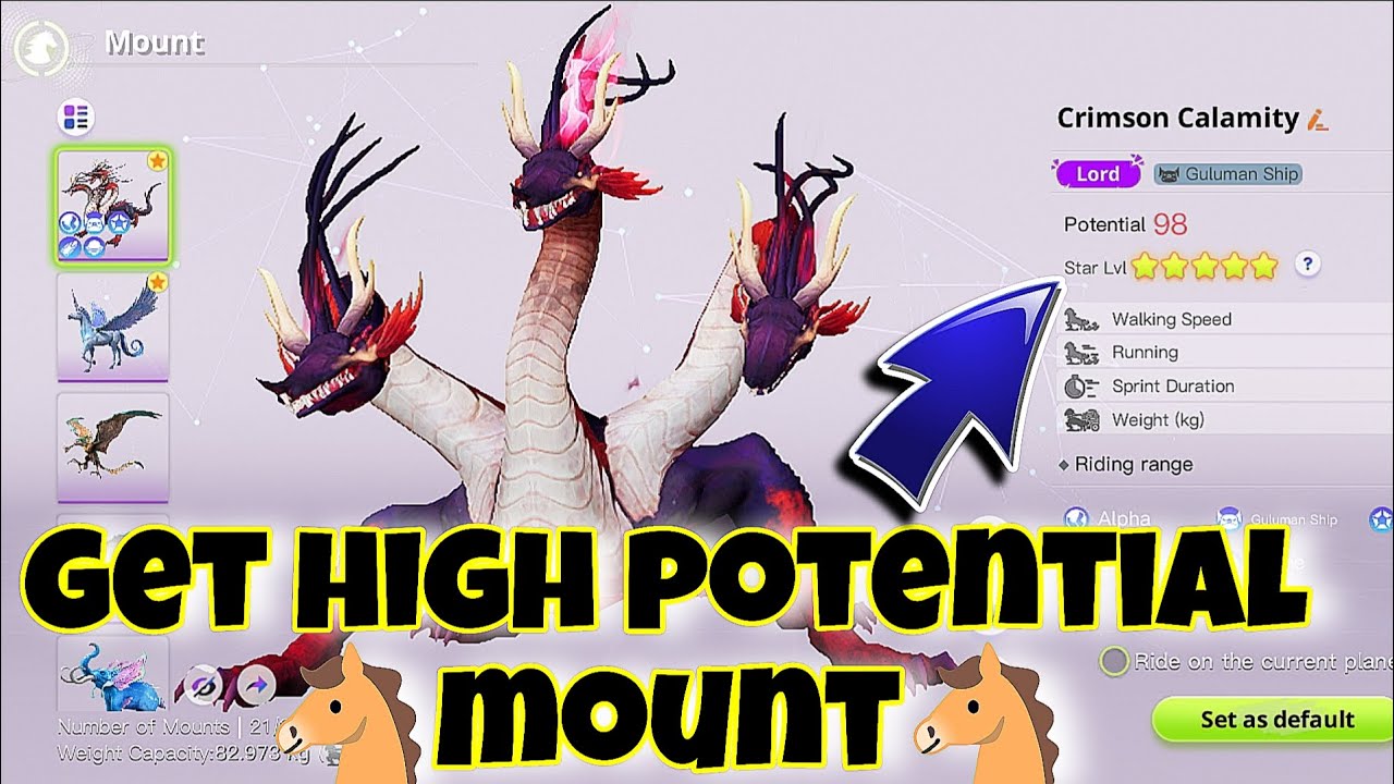 Get High Potential Mount🐴🦄 In Auroria❤ | Don't Miss This Chans To Get Rare Mount 🐴 #Auroria 