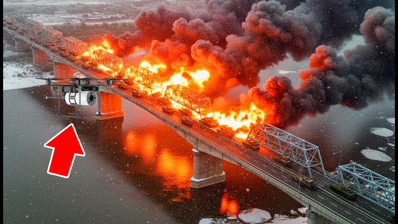 Ukraine Waited for Russian Troops to Cross the River – Then BLEW the Bridge Apart