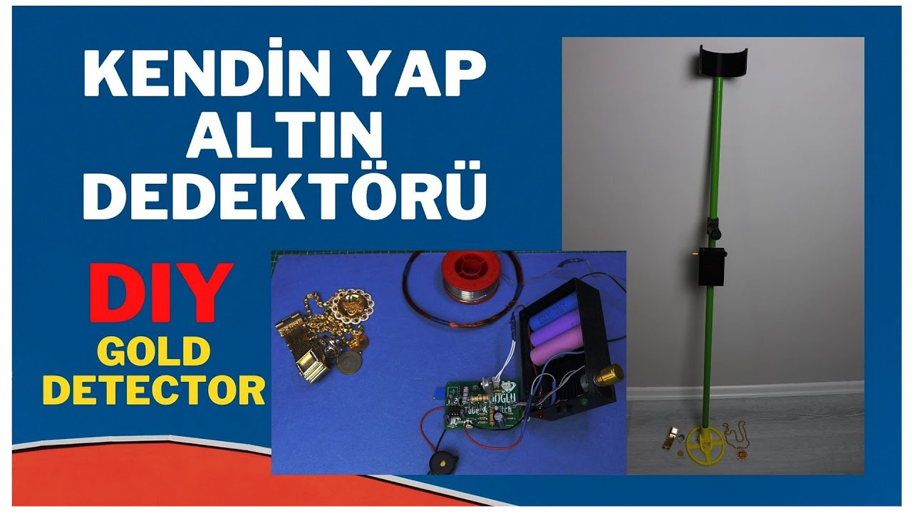 Altın Dedektörü Nasıl Yapılır? | Metal Dedektörü Nasıl Yapılır? | How to Make a Metal Detector?