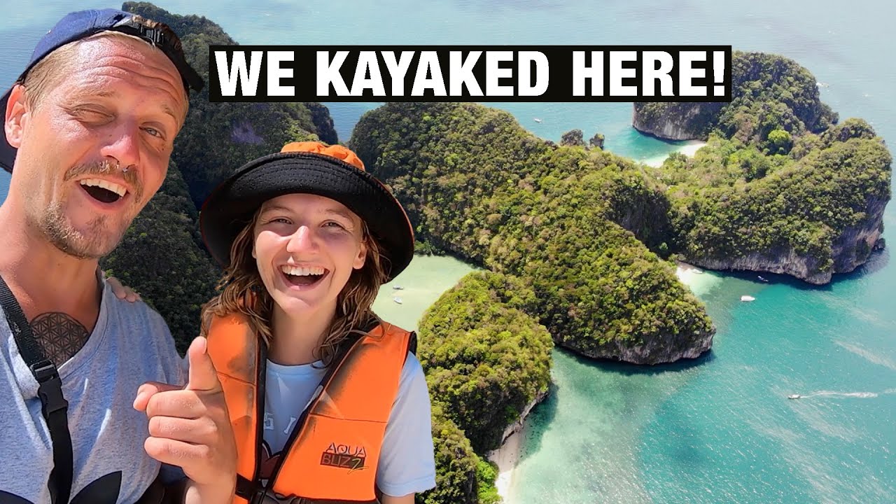 We Kayaked For Miles To This TROPICAL PARADISE