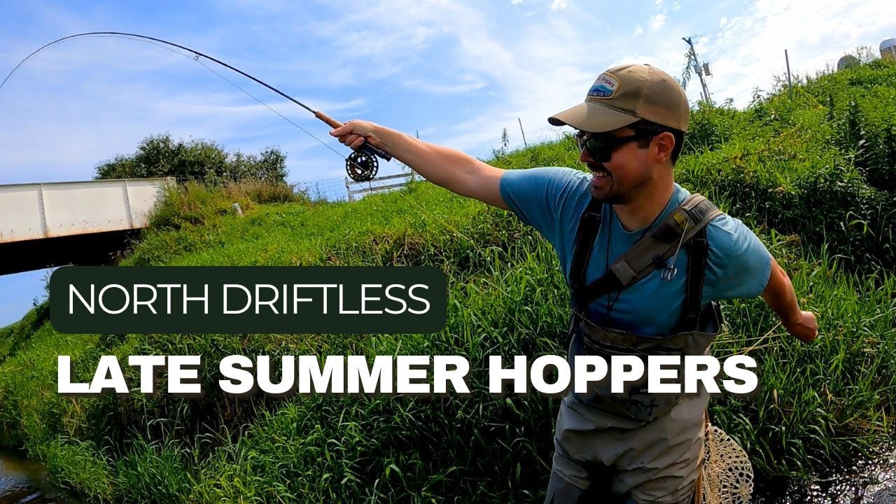 EPIC Hopper Fishing 🦗 N. Driftless September 2025
