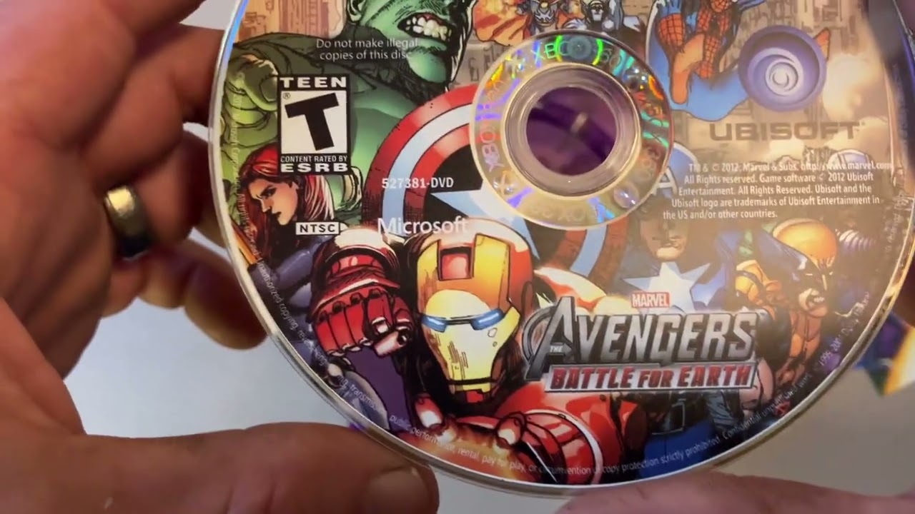 Marvel Avengers Battle for Earth Toys R' Us excl. sealed unboxing Xbox 360
