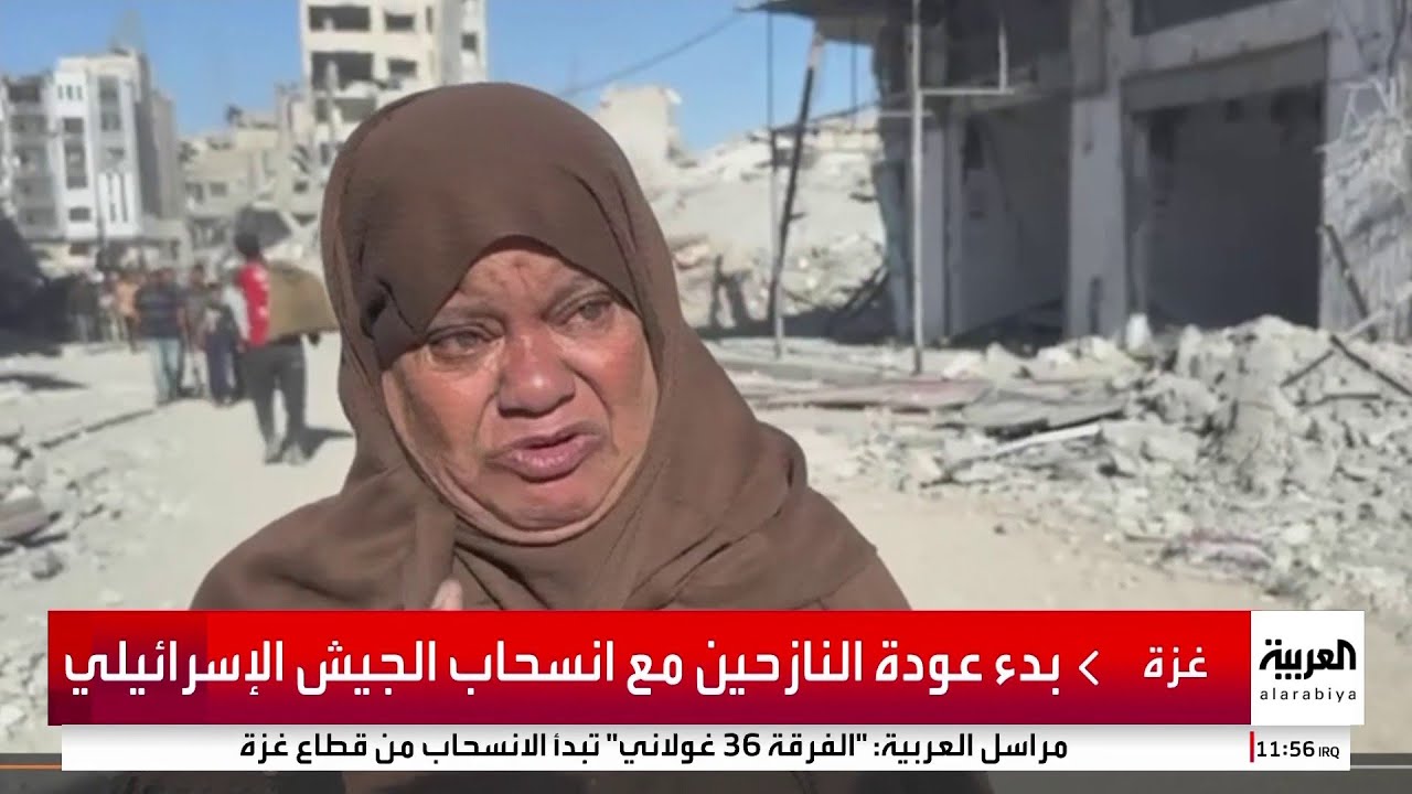 عودة النازحين لخان يونس بموجب اتفاق وقف النار.. بكاء وشهادات لرؤية حجم الدمار