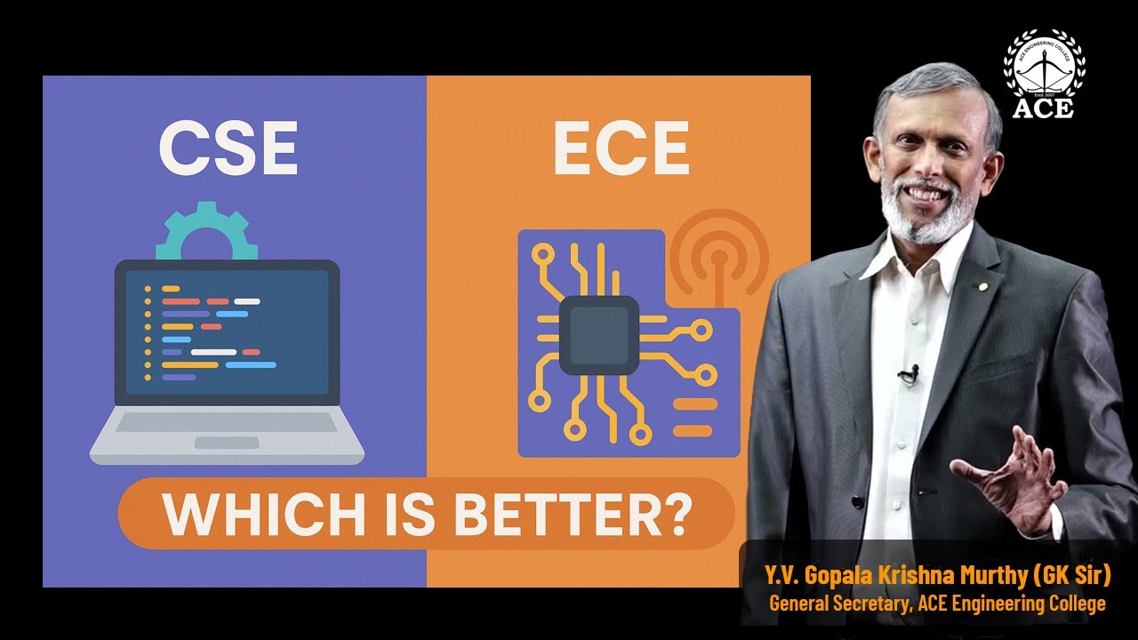 CSE or ECE - Which one is better?  | ACE Engineering College, Hyderabad | EAPCET Code: ACEG