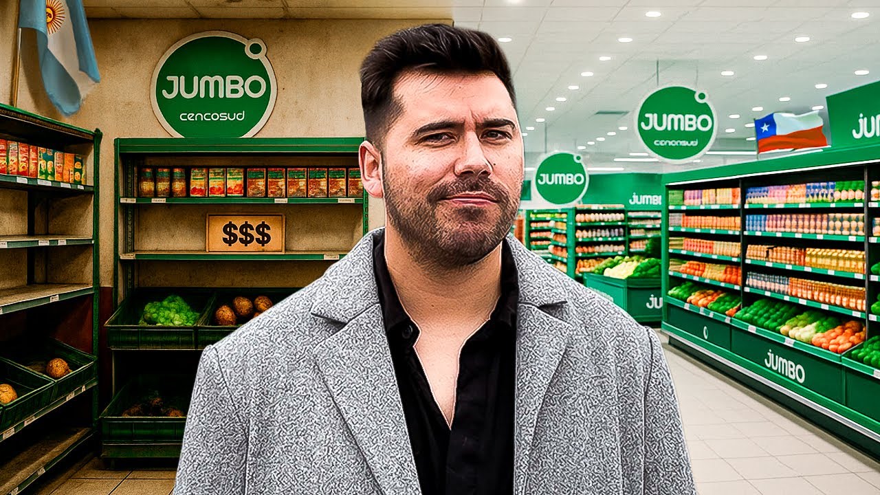 Comparé precios de un Supermercado Chileno pero en Argentina.