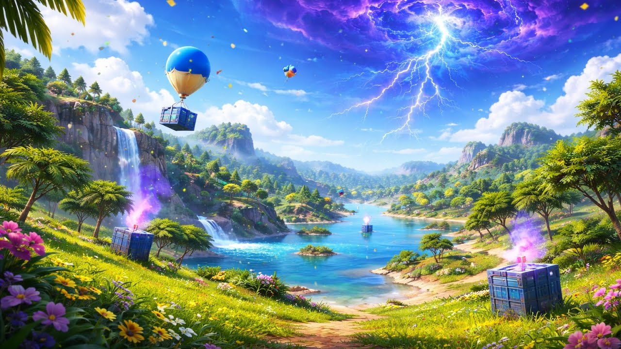 Just playing fortnite