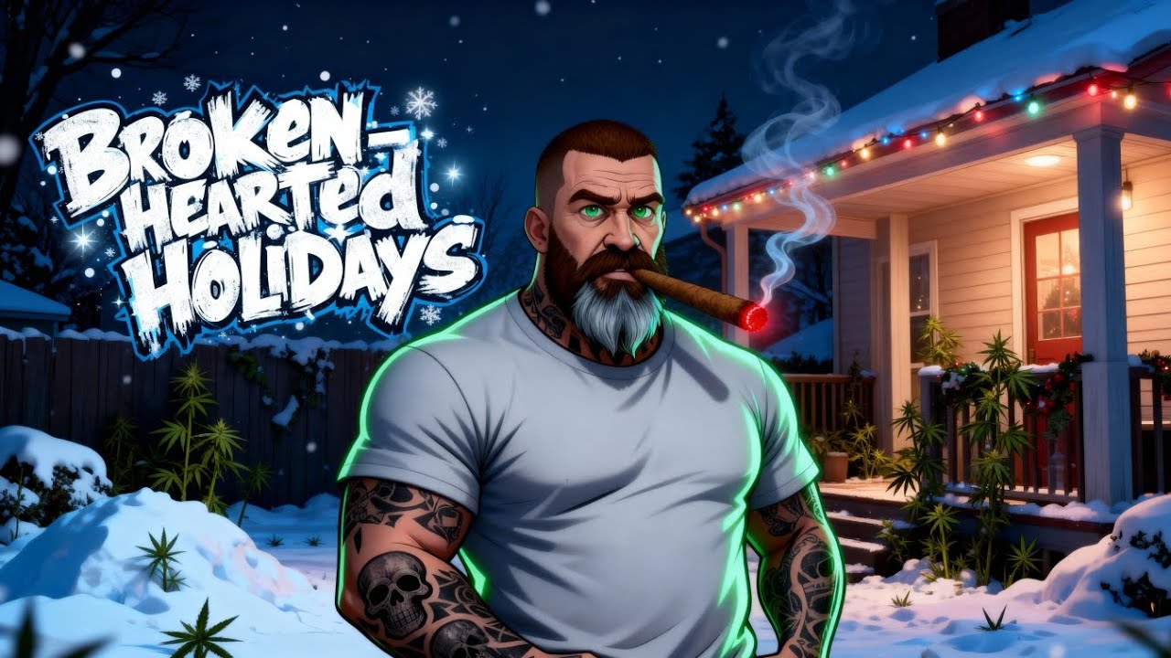 **Broken-hearted Holidays 💔🎄 | Emotional 420Soul Music by SlowBurnKush**