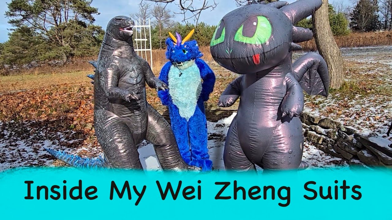 inside of my Wei Zheng suits