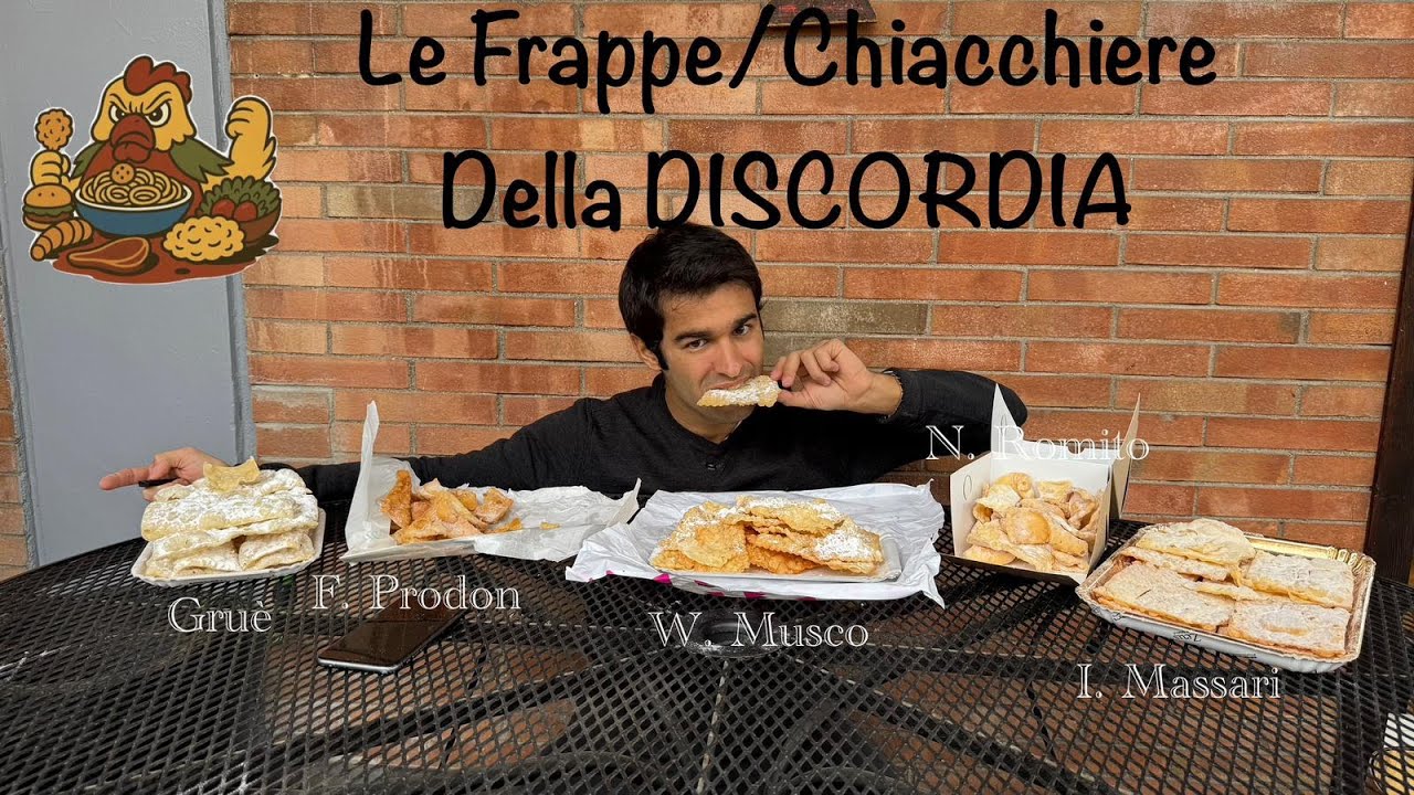 Alla ricerca delle Frappe/Chiacchiere Perfette: Massari vs Romito vs i grandi Maestri Pasticceri