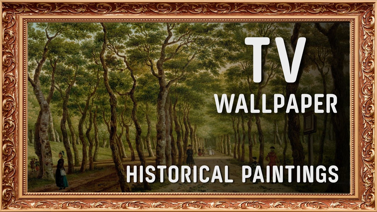 The Herepad in the Haagse Bos | Serene Dutch Landscape for TV Wallpaper