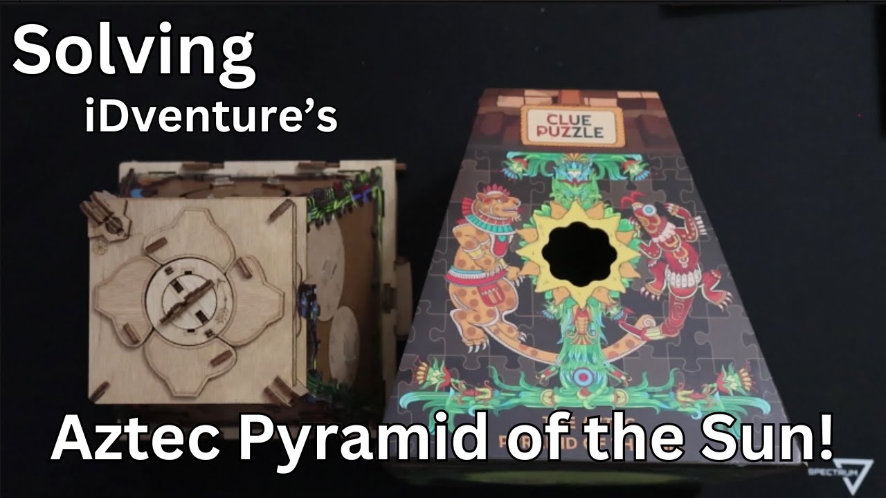 Solving iDventure's Aztec Pyramid of the Sun CluePuzzle Kickstarter!
