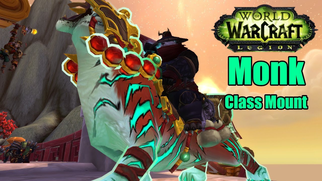 WoW Legion:Monk Class Mount-Ban-Lu, Grandmaster's Companion