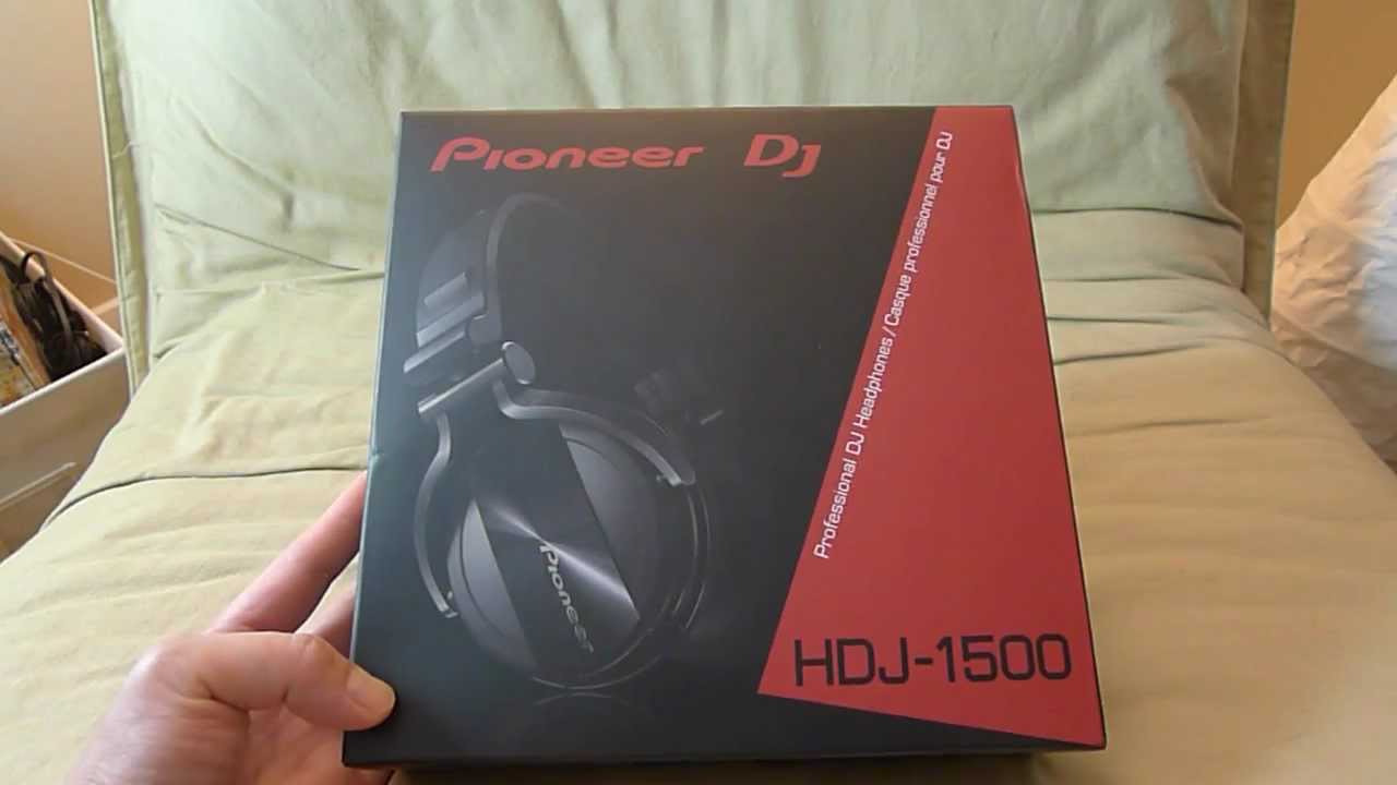 NEW! Pioneer HDJ-1500K - Black version unboxing