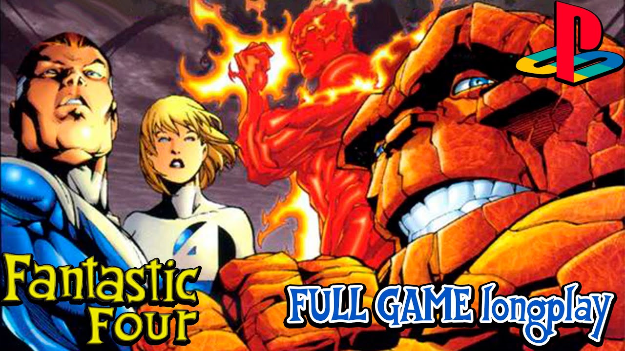 Fantastic Four (PS1) FULL GAME longplay