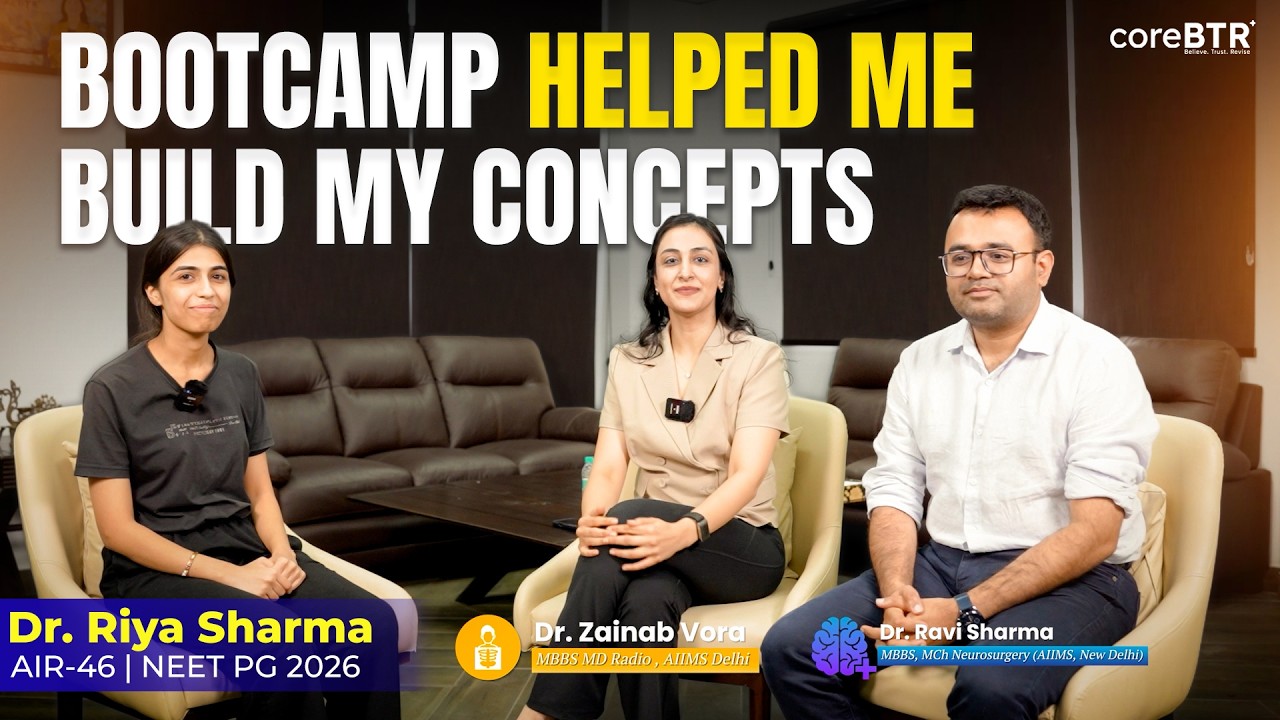 From Rank 56,000 to AIR 46 in NEET PG 2026: Dr. Riya Sharma&rsquo;s Success Journey | CoreBTR
