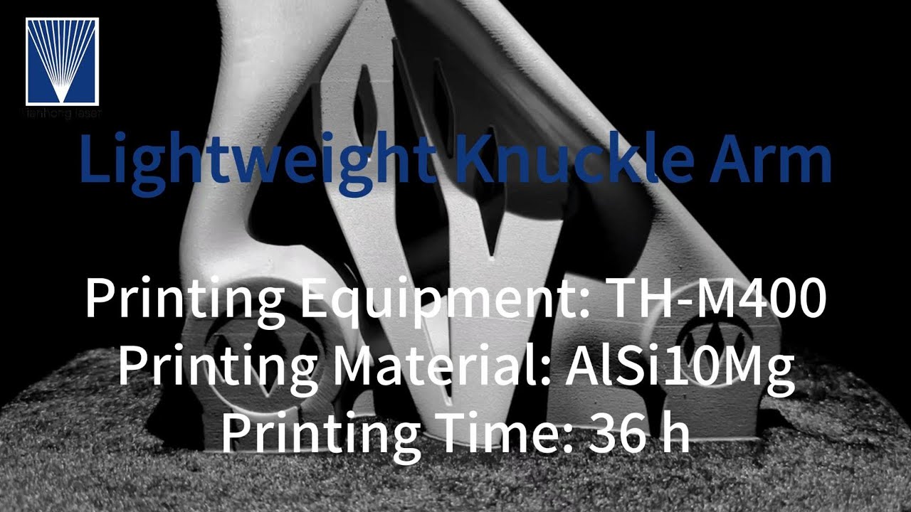 Lightweight, sustainable automotive steering knuckle enabled by advanced 3D printing technology