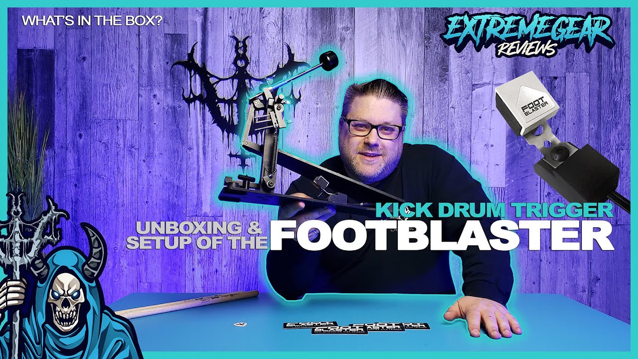 What’s In The Box? FootBlaster Universal Kick Drum Trigger