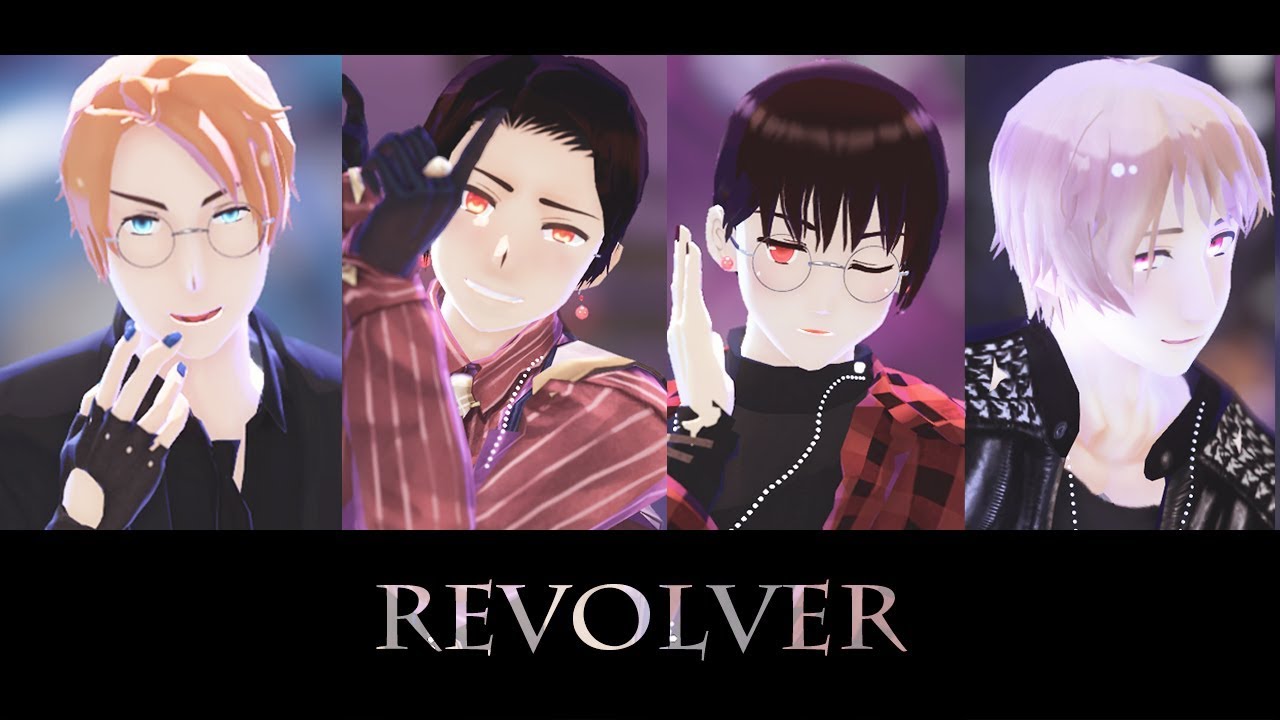 [APH/Hetalia MMD] REVOLVER (America/China/Japan/Russia)