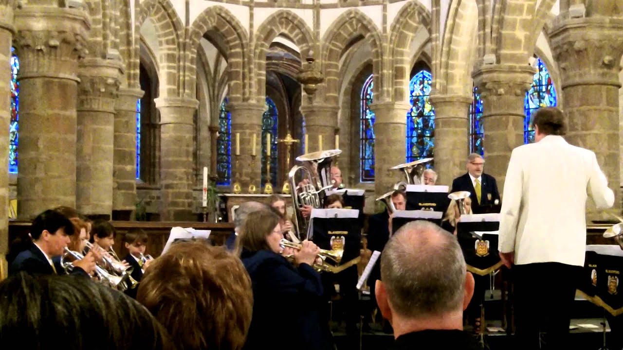 Stour Valley Brass Band in Mortain (2)