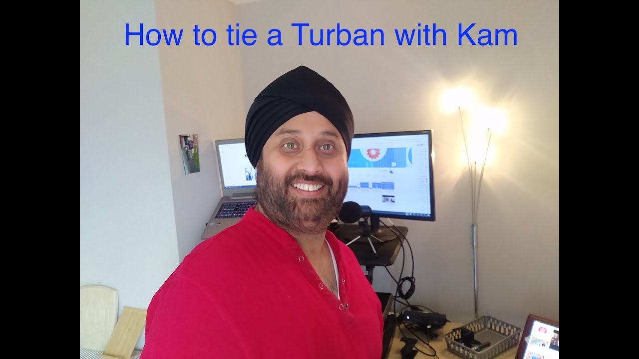 #09 How to tie a Turban - Pugg - Pagg - Lesson with Kam