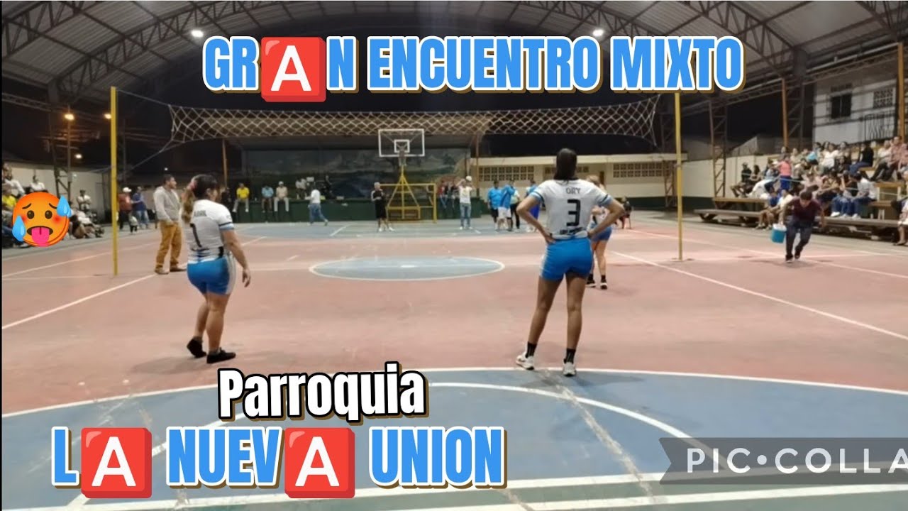 Transmisión en vivo📸 Ecuavoley Mixto Desde la  Parroquia la nueva unión  💥