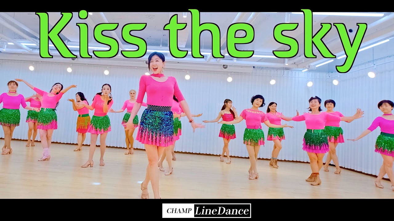 [토요강사동호회] Kiss the Sky LineDance | 키스 더 스카이 라인댄스 | Improver | 선릉역7번출구 | 챔프라인댄스 | 010 8833 4921