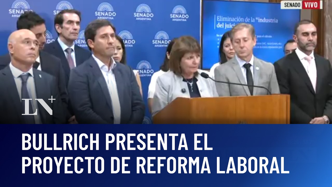 Ahora: conferencia de prensa de Patricia Bullrich