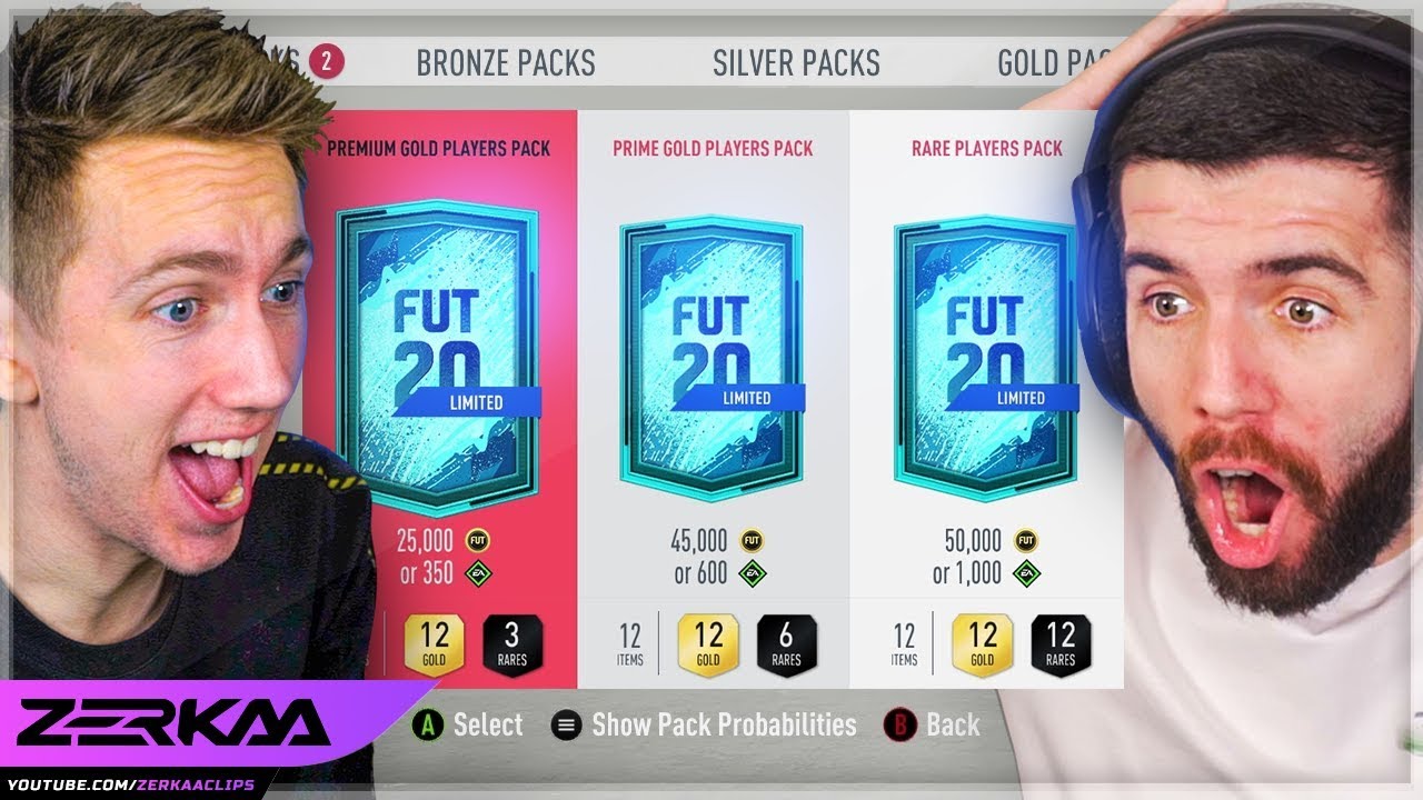 WINTER REFRESH PACK CHALLENGE vs SIMON (FIFA 20 Pack Opening)