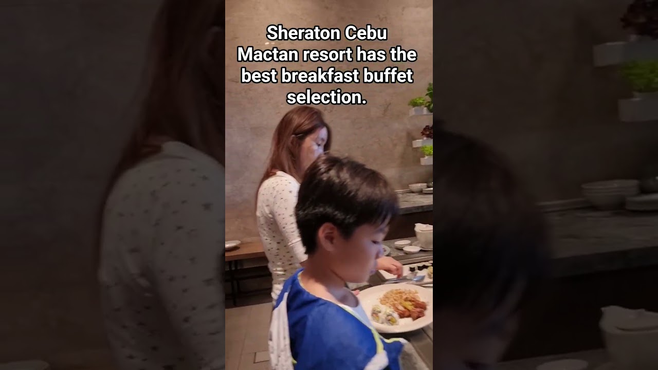 Sheraton Cebu Mactan delicious breakfast buffet.                             #food #vacation