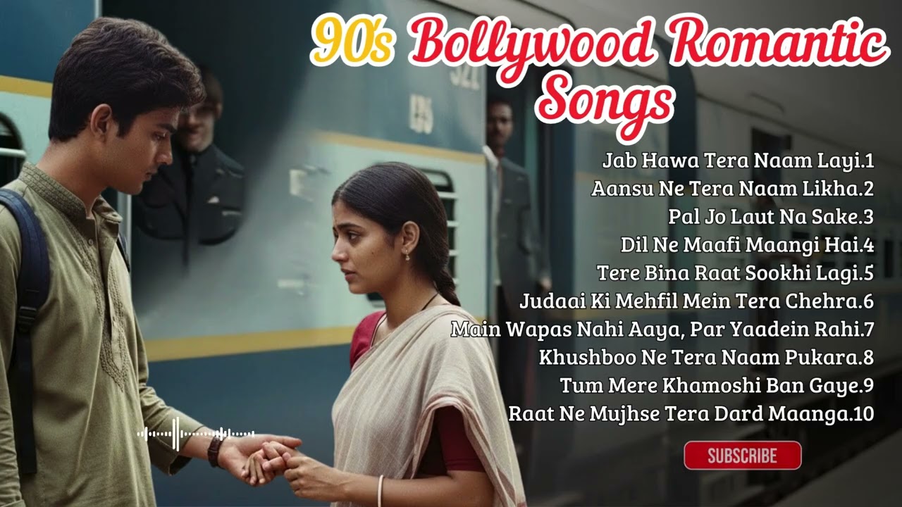 Legendary 90s Bollywood Romance 🌹 | Soulful Hindi Love Songs