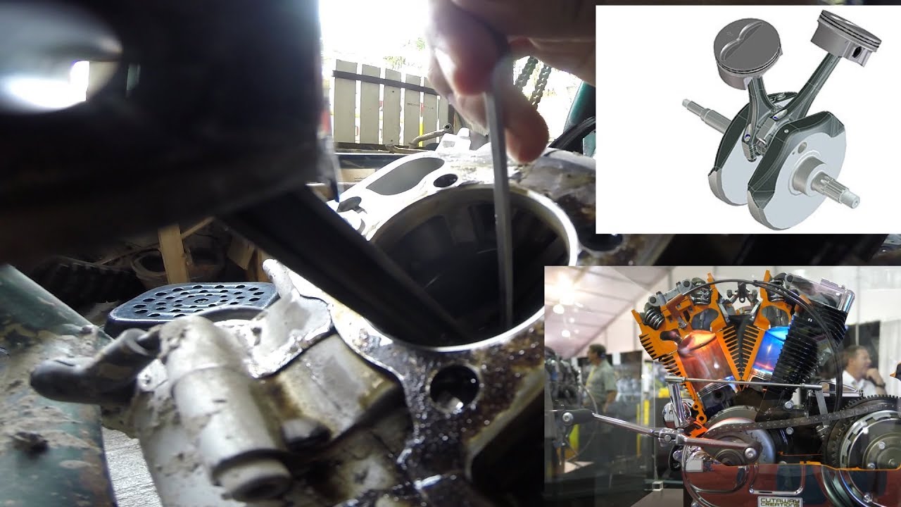 รีบิ้วชุดบน yamaha srv250 (srv250 rebuild) : เที่ยวร้านเพือน ep.21